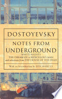 Cover: Notes from underground, White nights, the dream of a ridicul