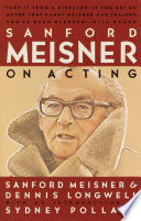 Cover: Sanford Meisner on acting /