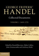 Cover: George Frideric Handel : collected documents /