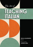 Book cover: The art of teaching Italian / 