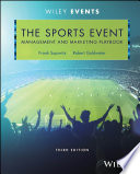 Book cover: The sports event management and marketing playbook / Supovit