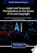 Cover: Legal and economic perspectives on the nexus of AI and copyr