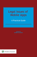 Cover: Legal issues of mobile apps : a practical guide /