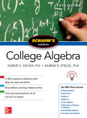 Cover: College algebra /