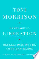 Cover: Language as liberation : reflections on the American canon /