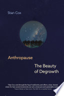 Cover: Anthropause : the beauty of degrowth /