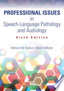Cover: Professional issues in speech-language pathology and audiolo