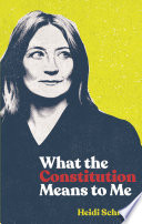 Cover: What the constitution means to me /